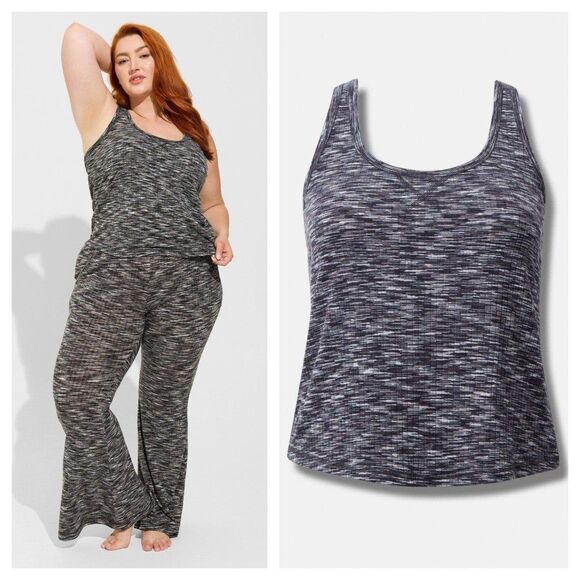 Torrid Hacci Scoop Neck Lounge Tank - Picture 1 of 2